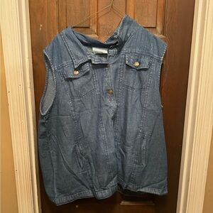 Women’s Blue Jean Large Vest (NEW)